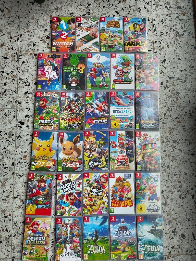 Nintendo Switch spellen - o.a. Mario & Zelda (Vaste prijs), Avontuur en Actie, Ophalen of Verzenden, Zo goed als nieuw, 3 spelers of meer