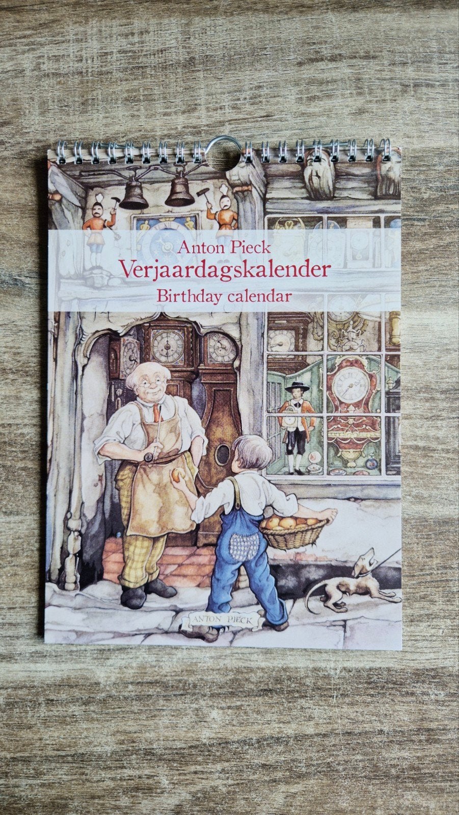 NIEUW Anton Pieck verjaardagskalender, Ophalen of Verzenden, Nieuw