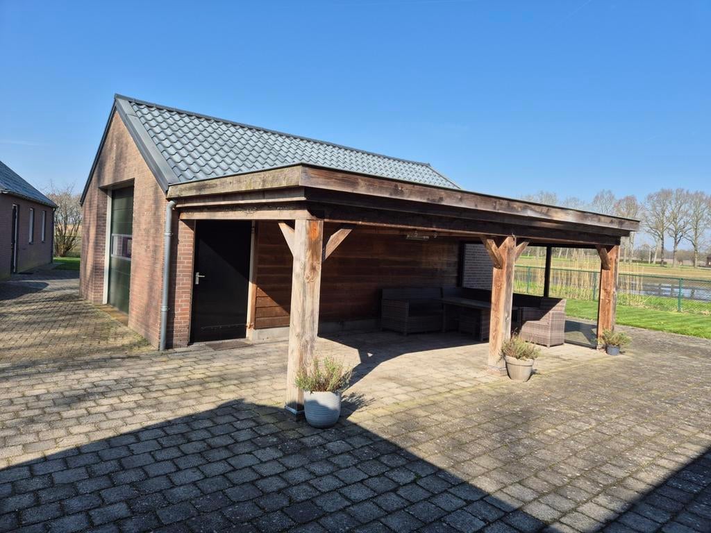 Overkapping met glaswand, Tuin en Terras, Tuinhuizen, Ophalen