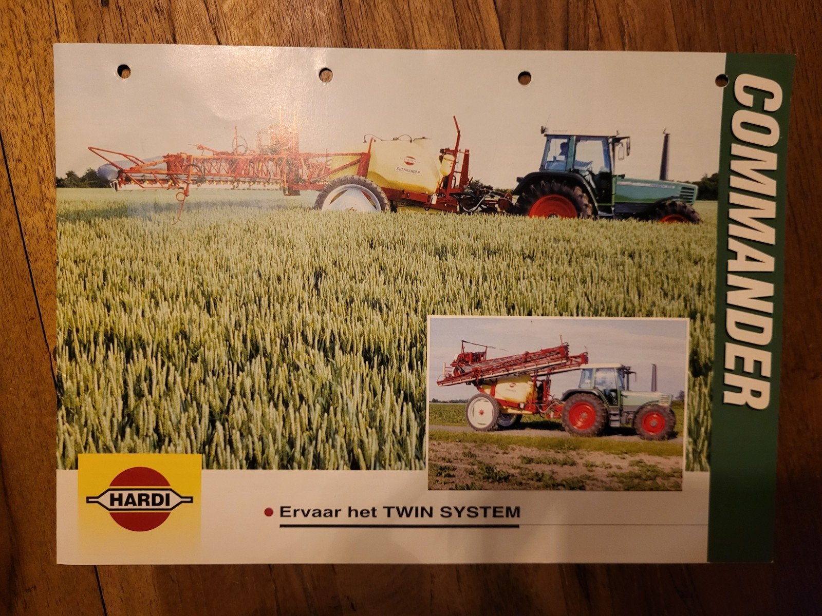 tractor folder Hardi Commander TWIN system, Ophalen of Verzenden, Zo goed als nieuw