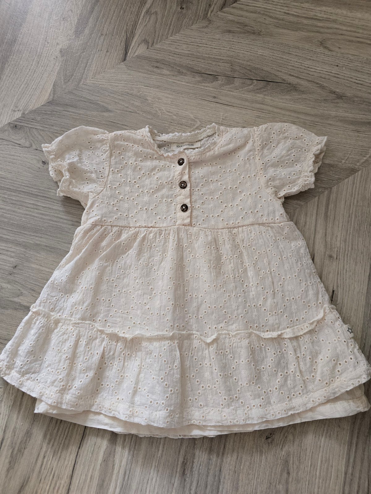 Your wishes jurkje maat 80 meisje, Kinderen en Baby's, Babykleding | Maat 80, Jurkje of Rokje, Ophalen of Verzenden, Zo goed als nieuw
