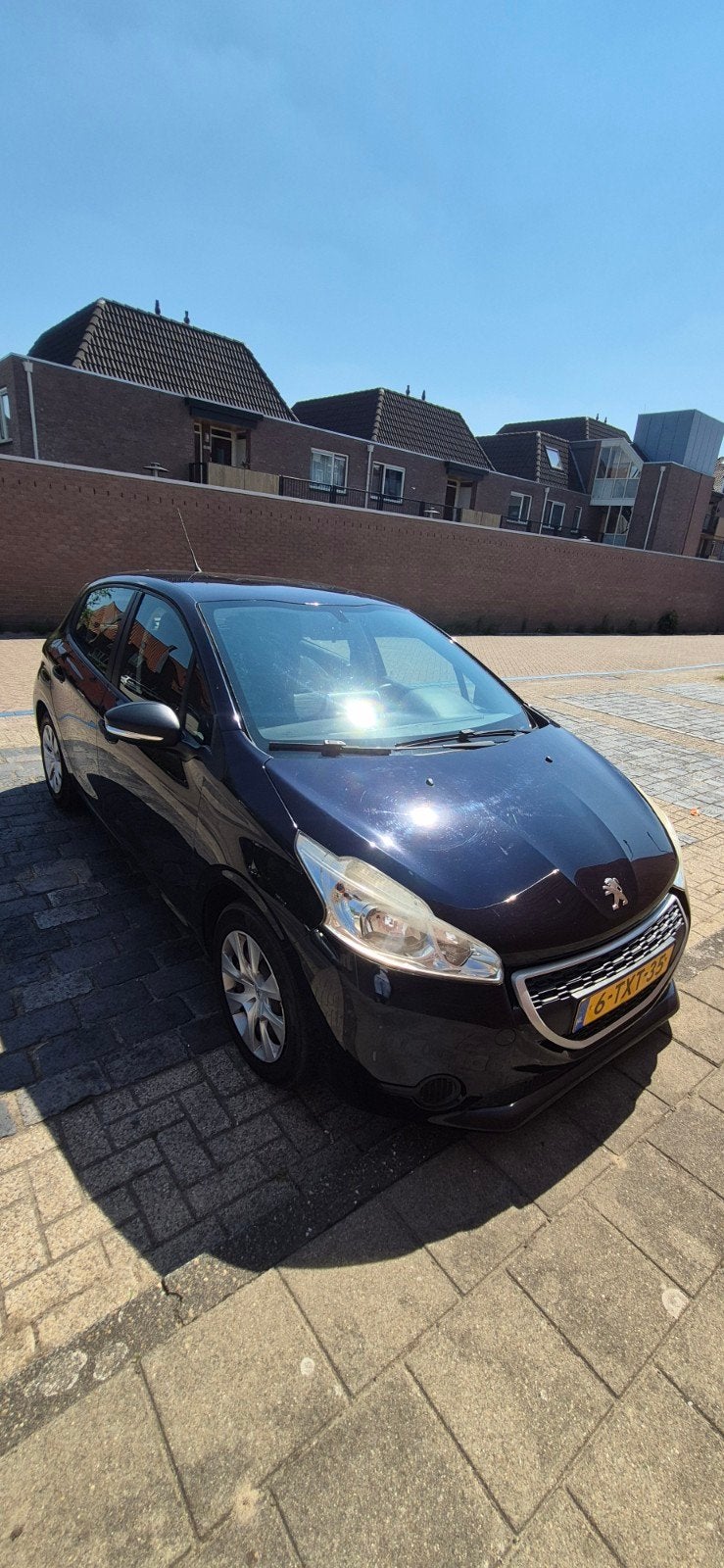 Peugeot 208 1.0 VTI 50KW/68PK 5-D 2014 Blauw, Auto's, Voorwielaandrijving, 450 kg, 31 €/maand, Blauw
