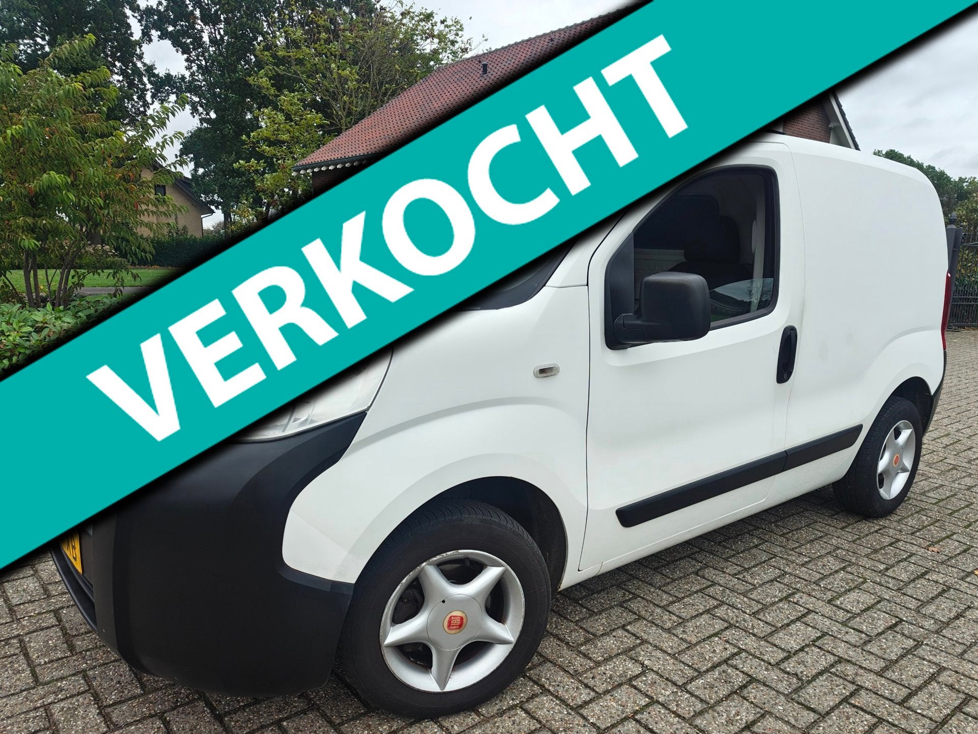 Fiat Fiorino 1.4i Benzine met Zijdeur, Trekhaak en Lange APK, Auto's, Voorwielaandrijving, Stof, Wit, 14 km/l