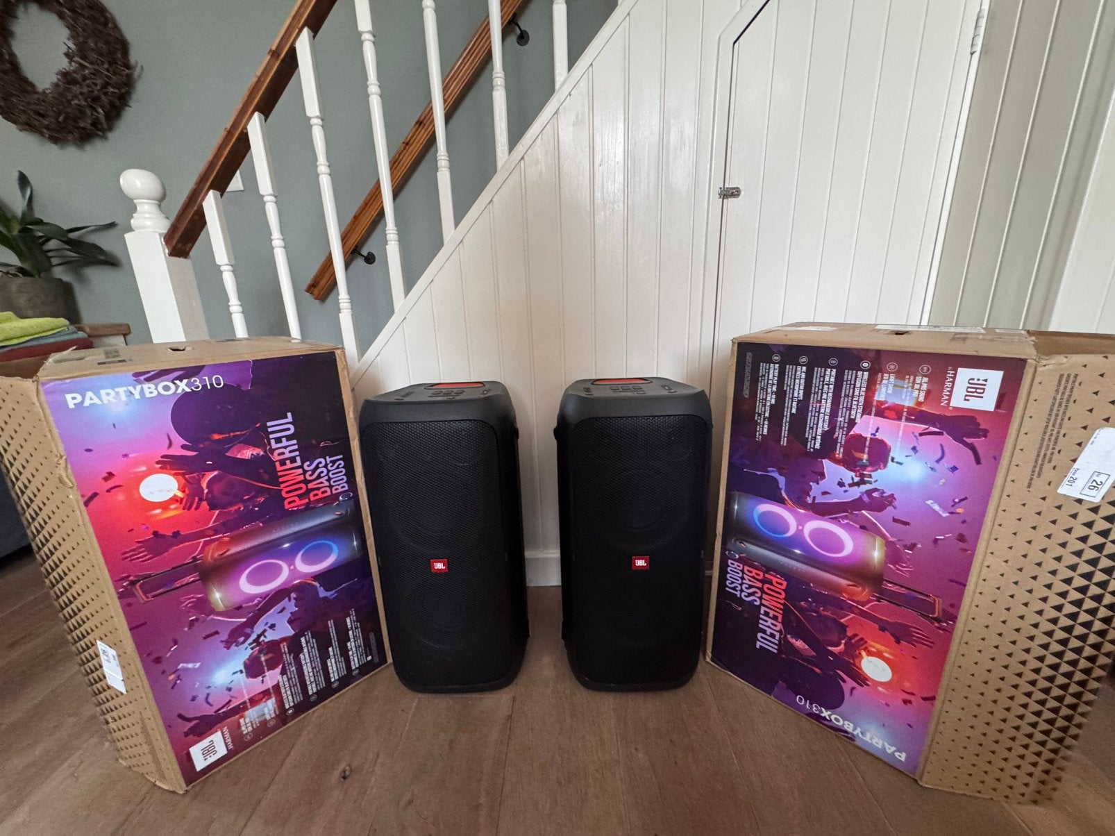 JBL Partybox 310’s 2x, Ophalen, Nieuw
