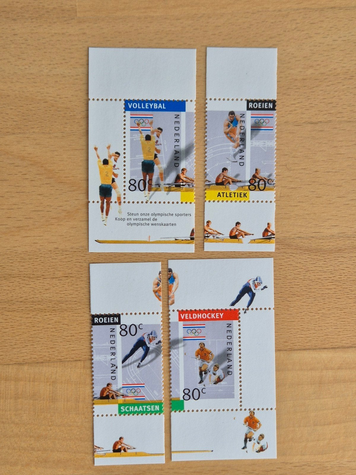 Nederland 1992 Olympische Spelen, Postzegels en Munten, Postzegels | Nederland, Ophalen of Verzenden, Na 1940, Postfris