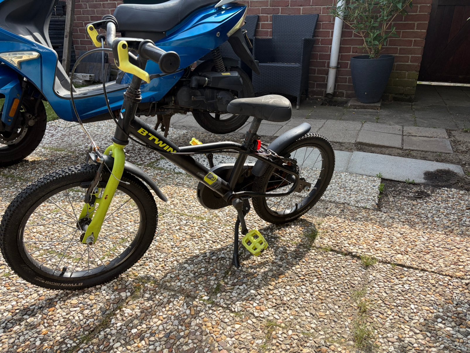 Fiets 14 inch, Fietsen en Brommers, Fietsen | Kinderfietsjes, Ophalen, Gebruikt, Minder dan 16 inch