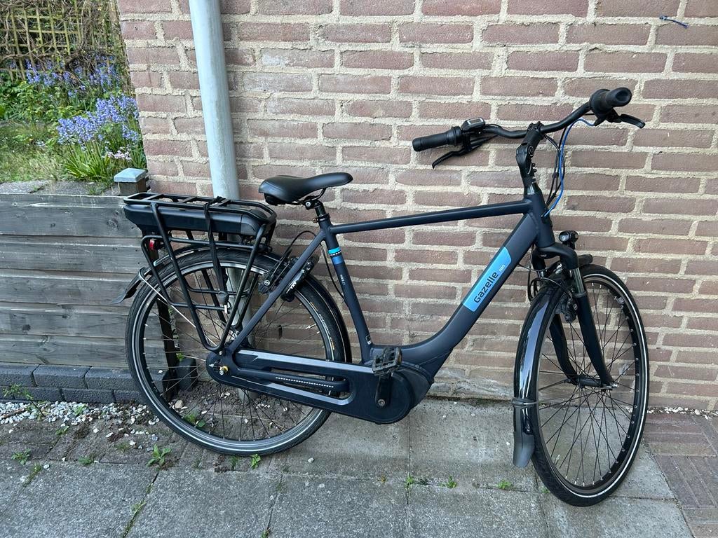 Gazelle Paris C7 elektrische fiets, Ophalen, Zo goed als nieuw, 50 km per accu of meer, 55 tot 59 cm