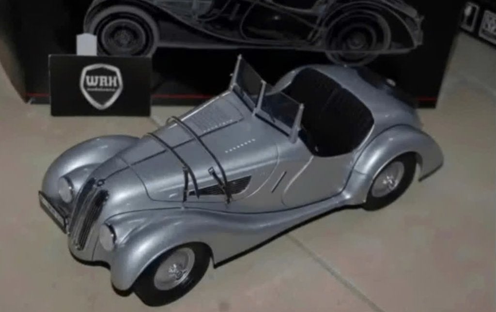 1:12 BMW 328 ROADSTER silver Premium classixxs in doos WRH, Verzenden, Zo goed als nieuw, 1:9 t/m 1:12, Auto