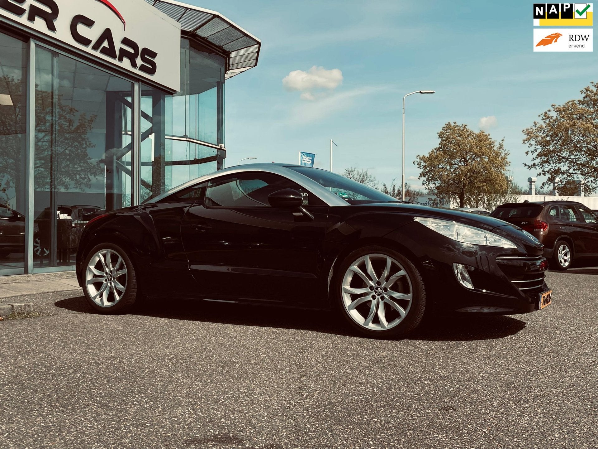 Peugeot RCZ 1.6 THP|Leder|Cruise Control|Onderhoud|NAP|, Auto's, Voorwielaandrijving, 15 km/l, Gebruikt, Zwart
