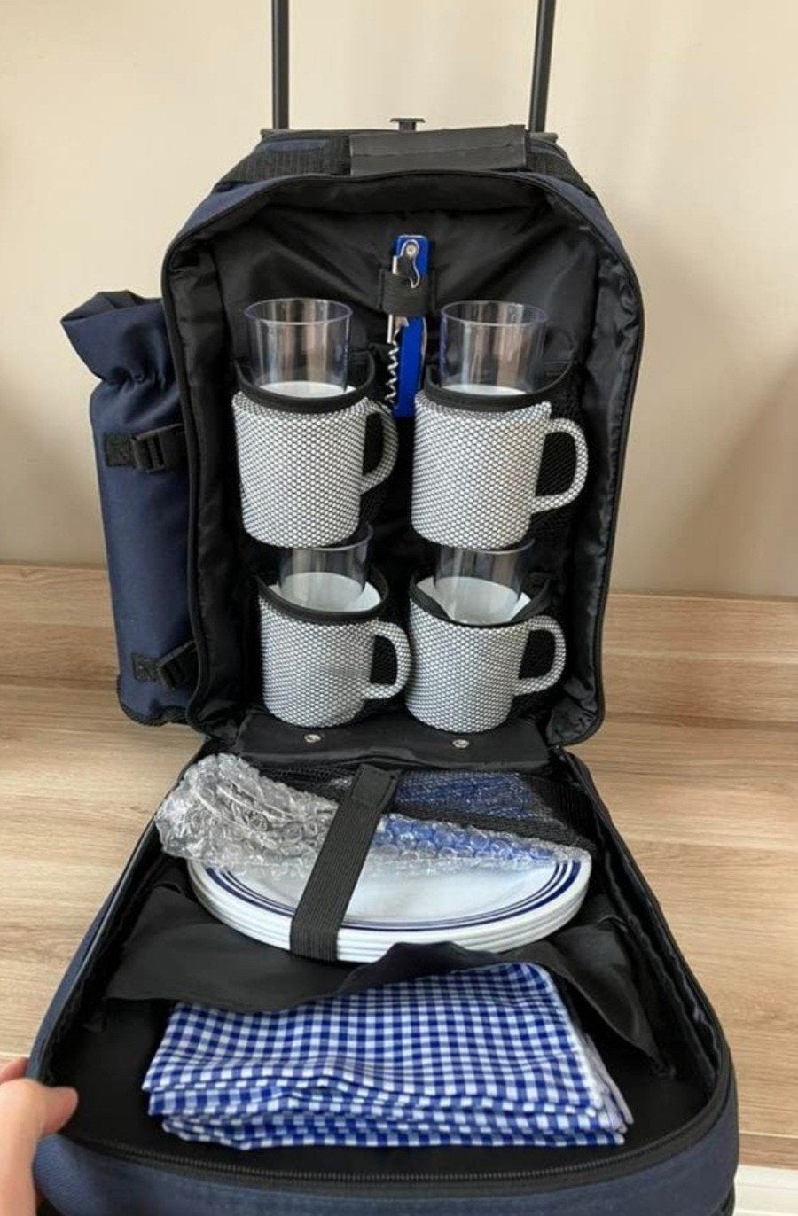 Voor Festivals & Uitjes deze Complete Picknick Trolley, Ophalen of Verzenden