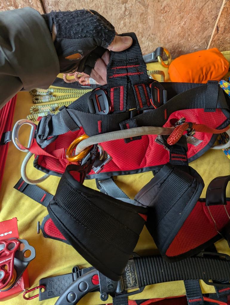 Complete boomklimset (wsl verkocht), Ophalen, Klimsport-accessoire