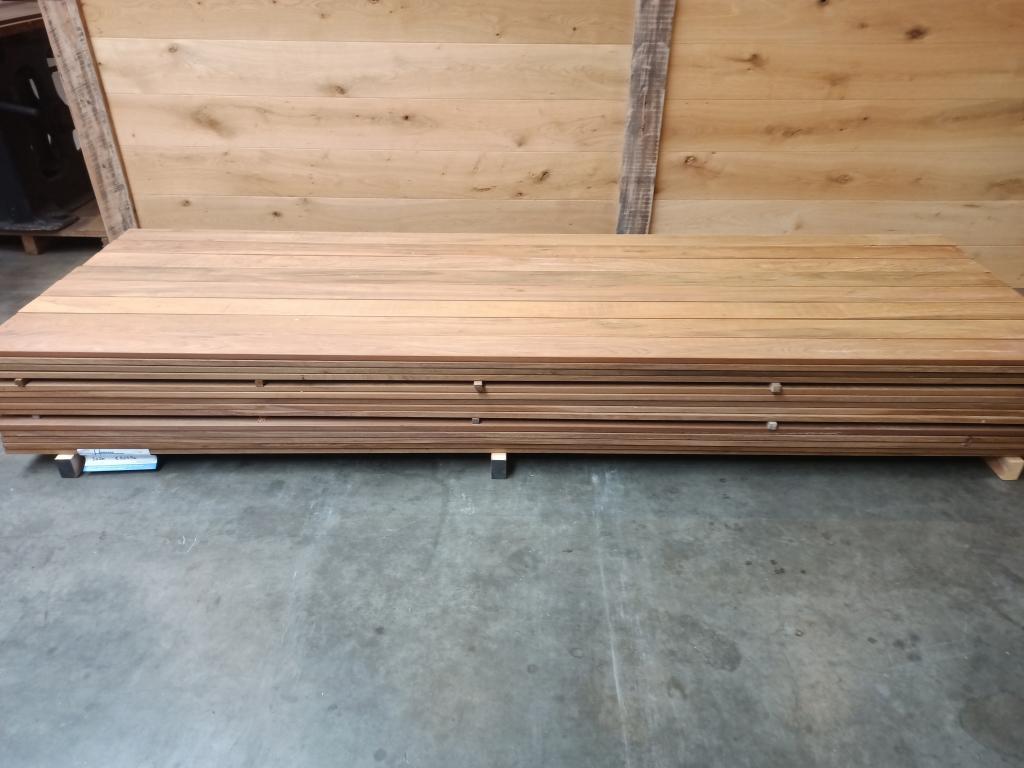 21x90 21x120 21x140mm ipe vlonderdelen steigerdelen, Tuin en Terras, Terrasdelen en Vlonders, Niet ingevuld, Niet ingevuld, Nieuw