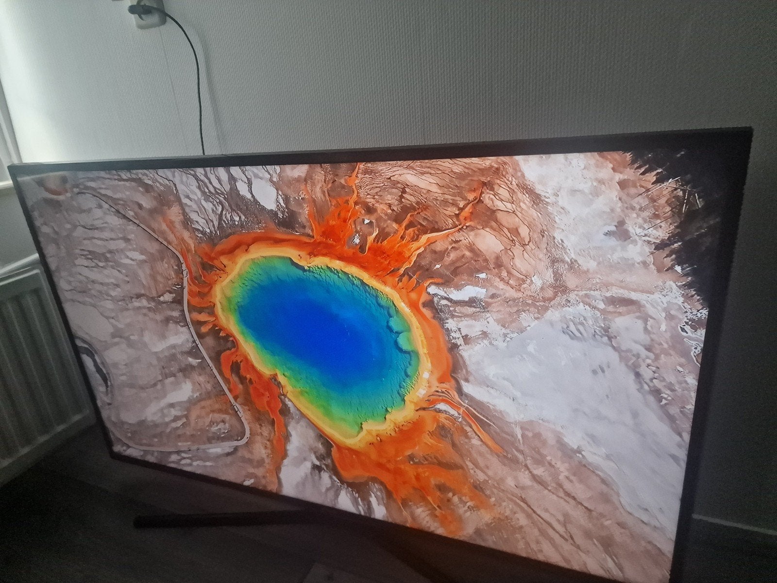 55 inche Led smart tv super ultra hd 4k Samsung  245 euro, Ophalen of Verzenden, Zo goed als nieuw, 100 cm of meer, Samsung