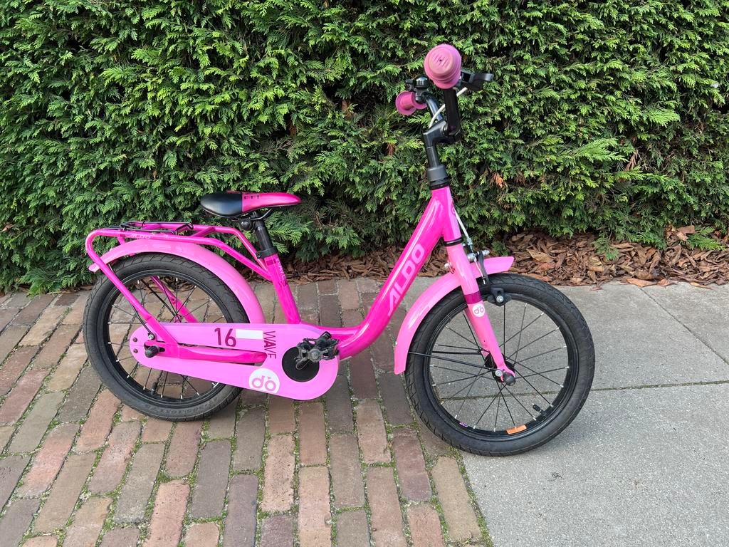 Aldo Kinderfiets 16 inch, Ophalen, Zo goed als nieuw, Terugtraprem, 16 tot 20 inch