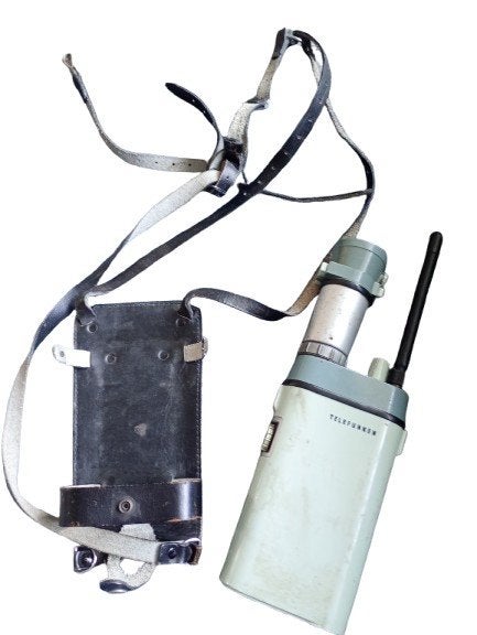 Duitse telefunken portofoon jaren 60, Verzamelen, ., Ophalen of Verzenden, Duitsland, .