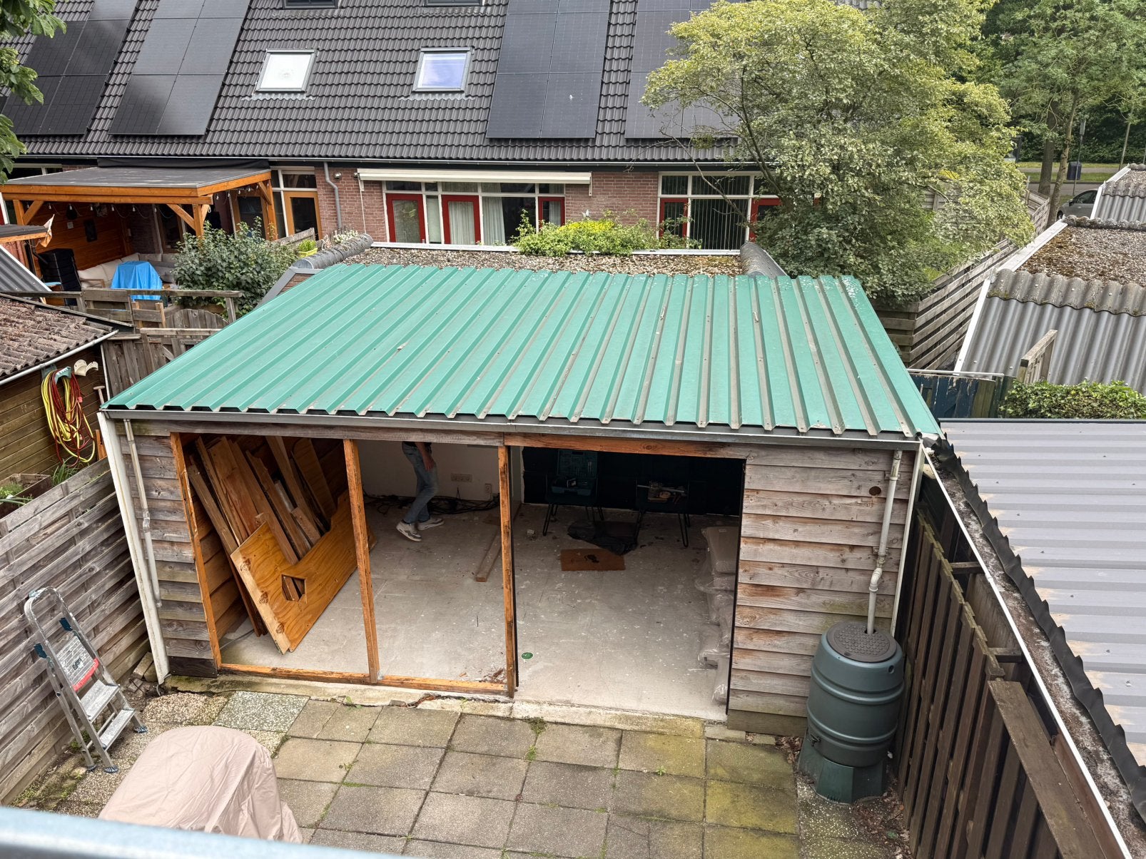 Gratis materiaal gehele hut, Ophalen, Gebruikt