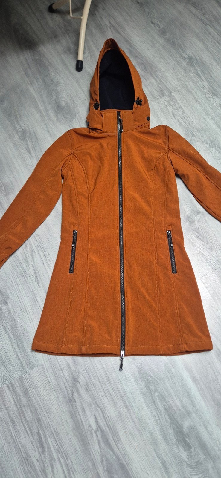 hele mooie jas van Adventure line, Bruin, Ophalen of Verzenden, Zo goed als nieuw, Maat 36 (S)