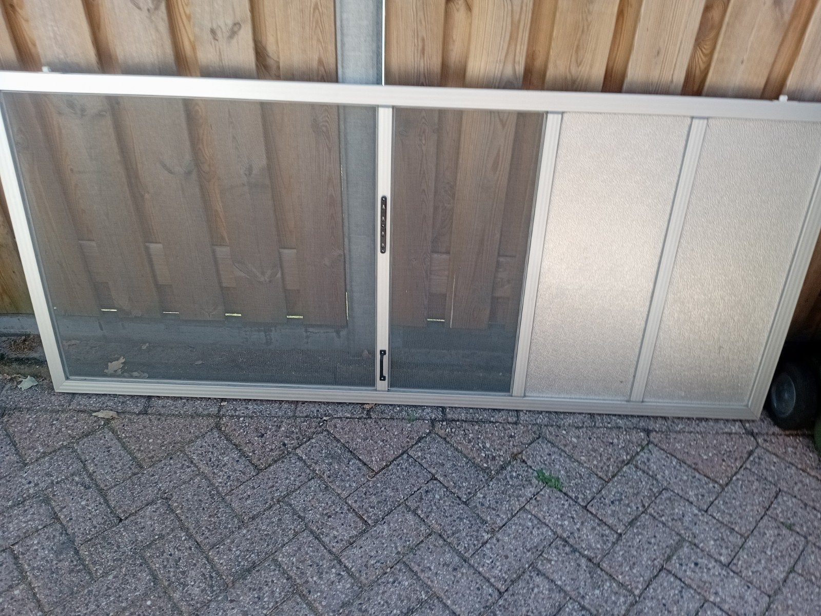 Aluminium hordeur 880x2010mm, Ophalen, Hordeur, 200 tot 215 cm