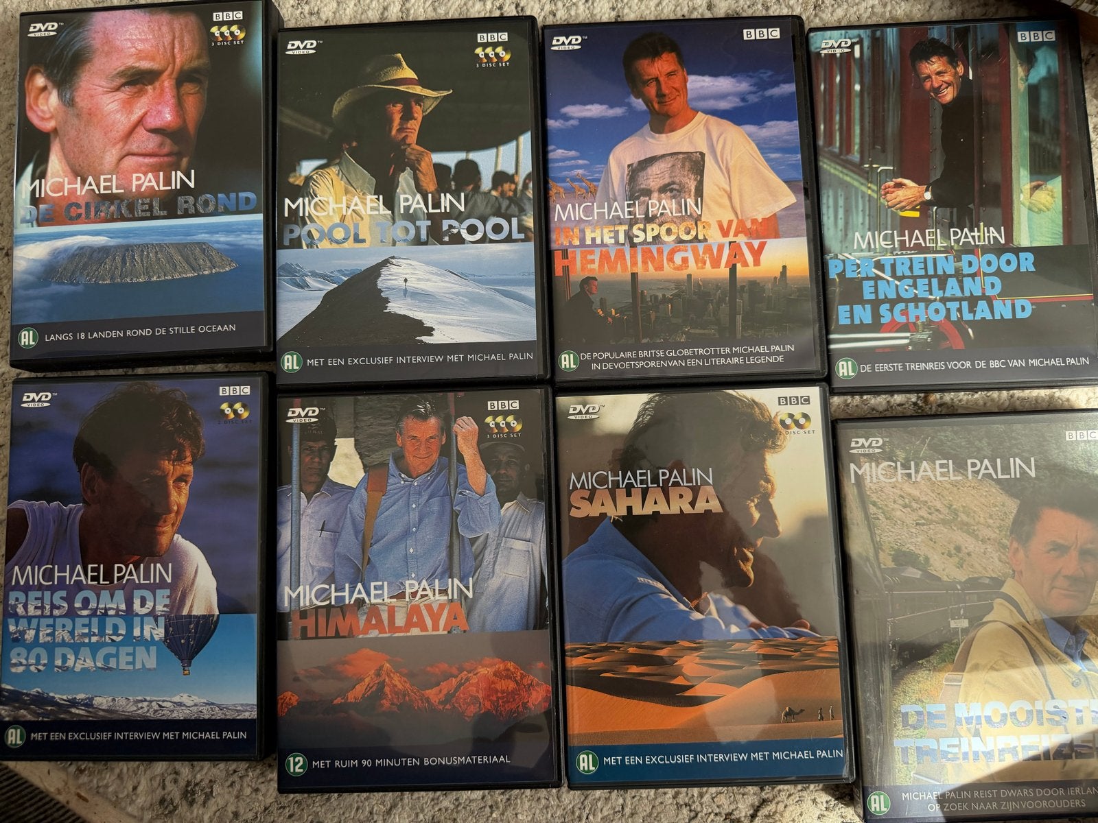Michael Palin Collection DVD Boxset, Cd's en Dvd's, Gebruikt, Ophalen of Verzenden, Reizen, Vanaf 12 jaar