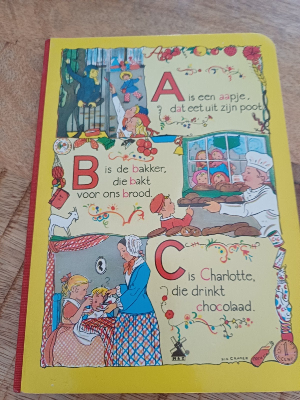 Vintage Gouden Boekje: Het ABC Boekje (Mulder & Zoon), Ophalen of Verzenden