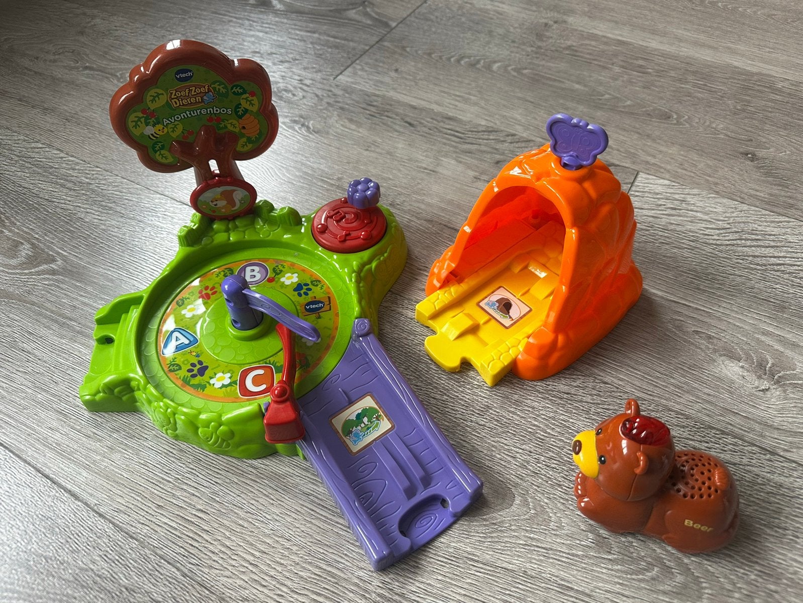 Vtech zoof zoof dieren avonturenbos met beer, Ophalen of Verzenden, Zo goed als nieuw
