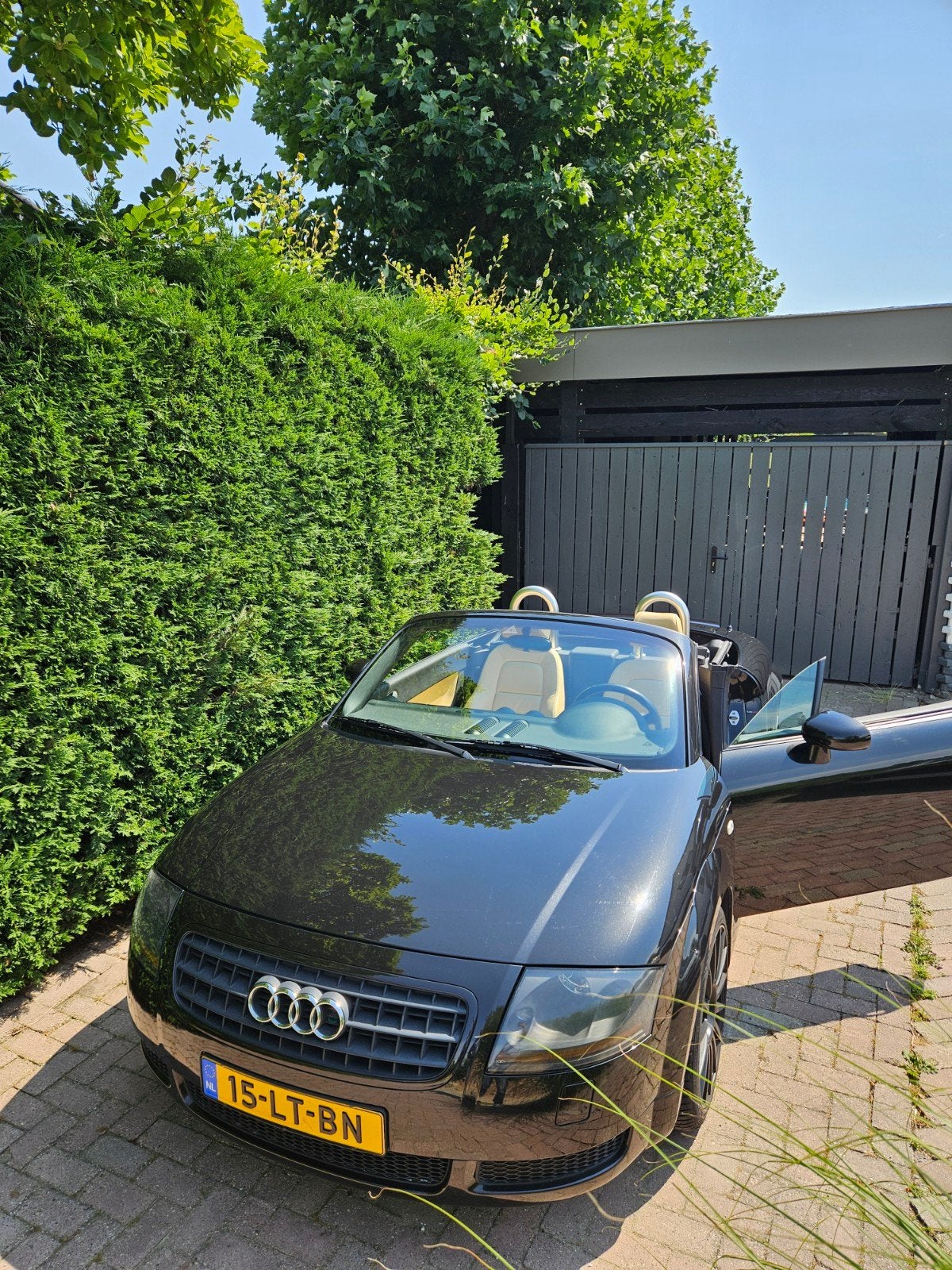 Audi TT 1.8 T Roadster 132KW AUT 2003 Zwart, TT, 4 cilinders, Cabriolet, 179 pk