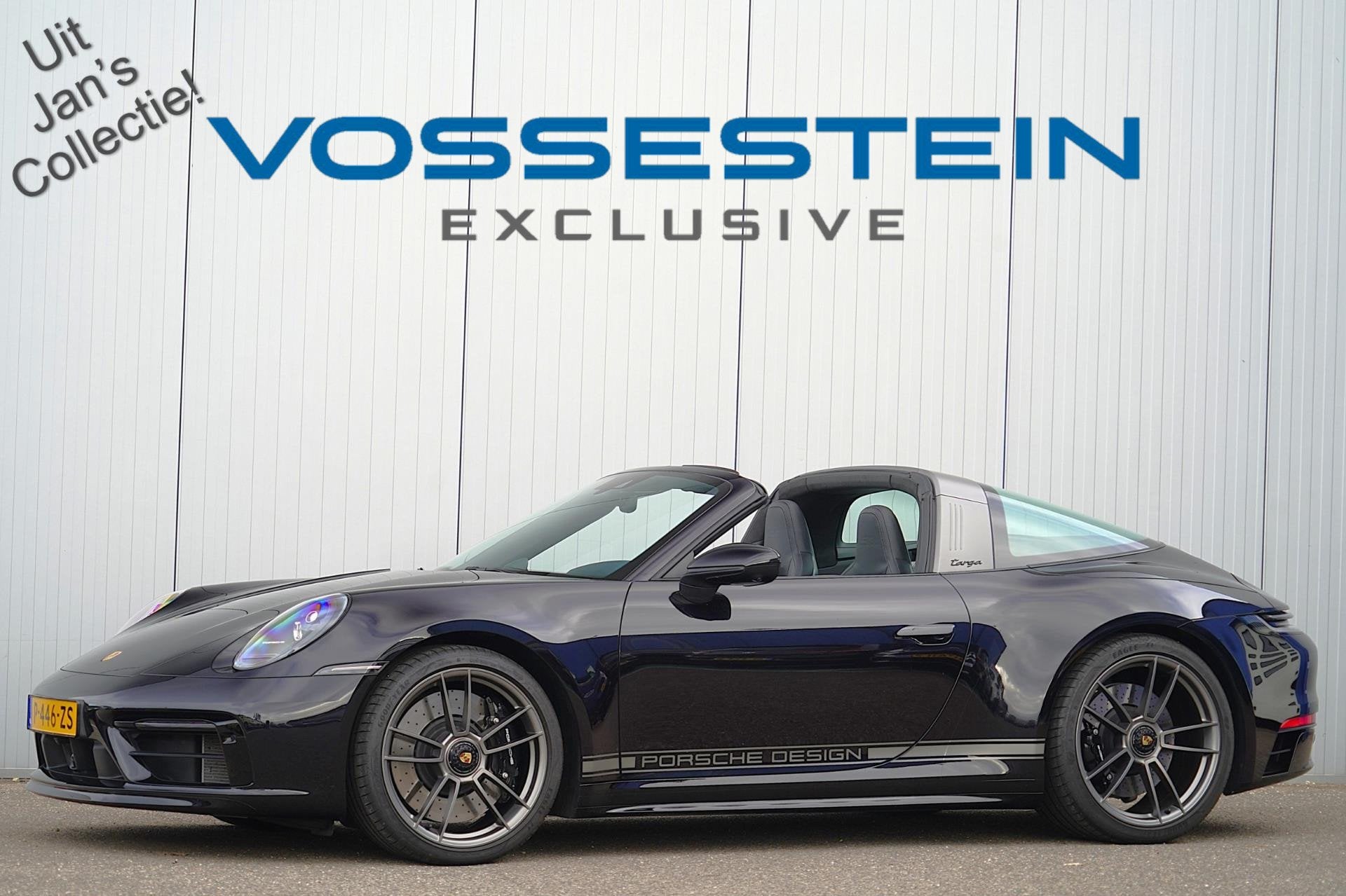 Porsche 911 Targa 3.0 Carrera 4 GTS Edition 50 Years Porsche, Auto's, Gebruikt, Cabriolet, 4 stoelen, Leder en Stof