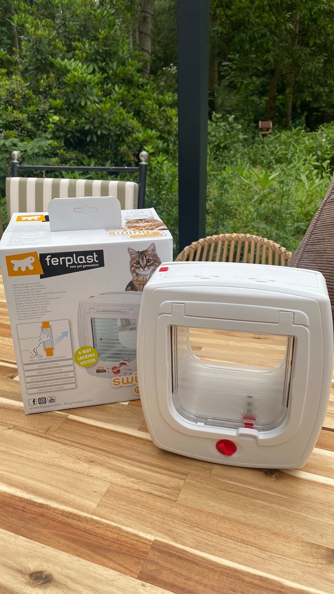 Ferplast swing microchip, Ophalen of Verzenden, Nieuw