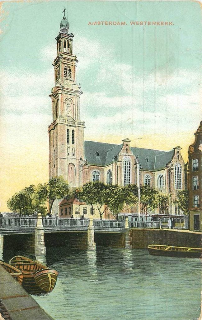 381-143-025 Amsterdam Westerkerk, Verzenden, Voor 1920, Noord-Holland
