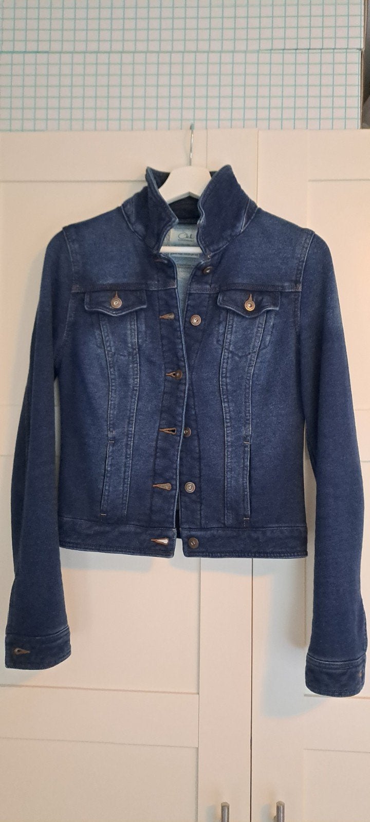 Dames zomerjas spijkerjasje maat s, Blauw, Ophalen of Verzenden, Zo goed als nieuw, Maat 36 (S)