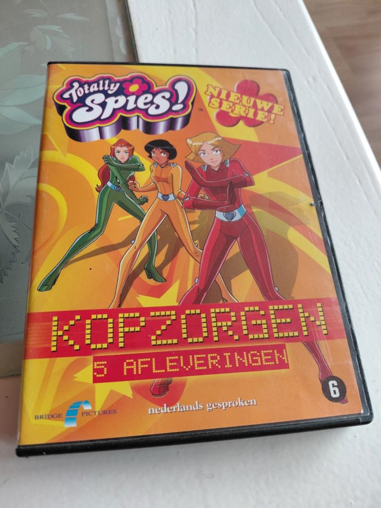 Totally Spies - Kopzorgen dvd. Fox kids., Cd's en Dvd's, Europees, Gebruikt, Tekenfilm, Alle leeftijden