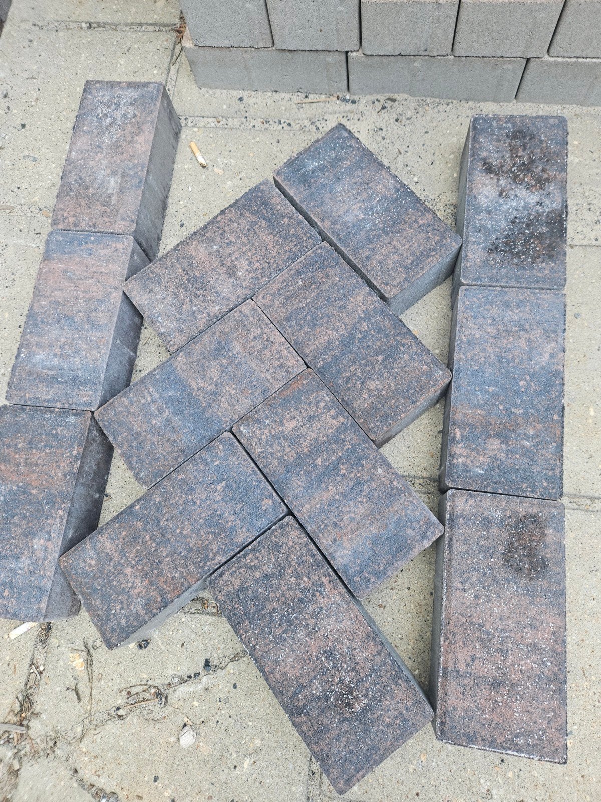 betonklinker 7cm oud geesteren, Ophalen of Verzenden, Beton, Klinkers