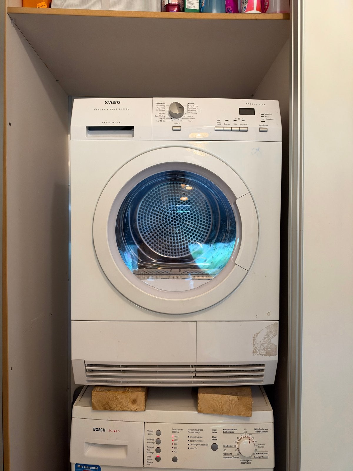 AEG Lavatherm Absolute Care System Wasdroger, Ophalen, Gebruikt, Voorlader, Condens