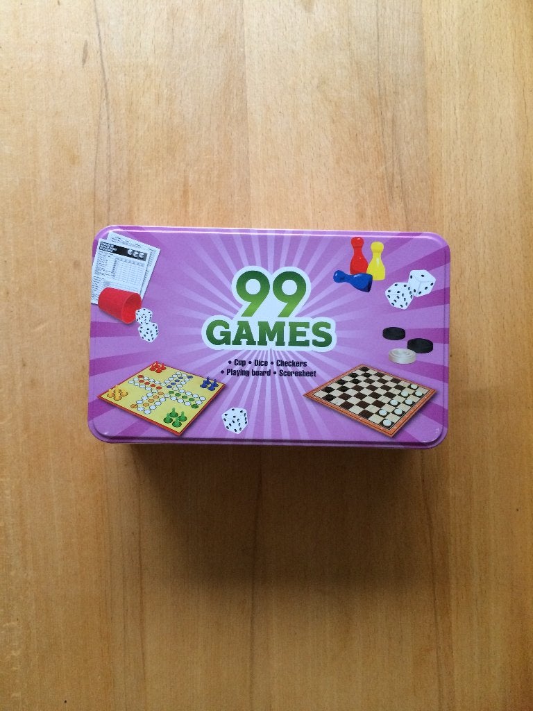 99 spellen-in-1 blik, Een of twee spelers, Ophalen of Verzenden, Zo goed als nieuw, ZD Trading