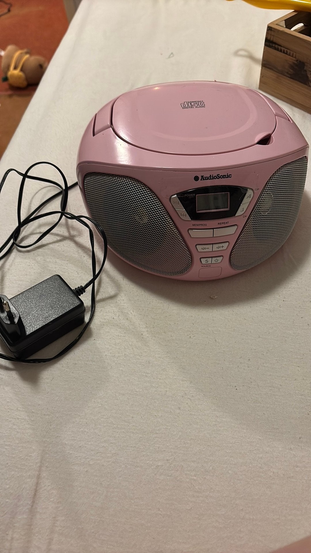 Roze cd speler, Audio, Tv en Foto, Radio's, Ophalen of Verzenden, Gebruikt