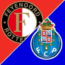 Feyenoord - Porto CL tickets naast elkaar, Twee personen