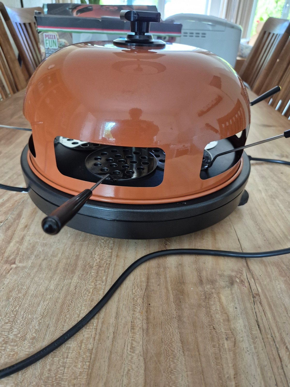 Pizza Fun Pizzarette, Ophalen of Verzenden, Gebruikt, 4 t/m 7 personen