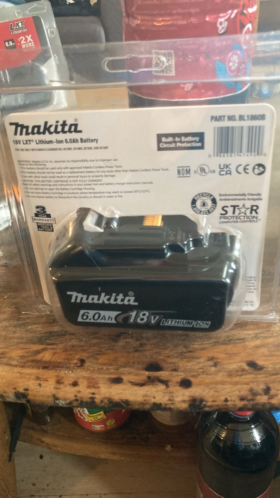 Makita 18V LXT Lithium-Ion 6.0Ah Accu (Nieuw)