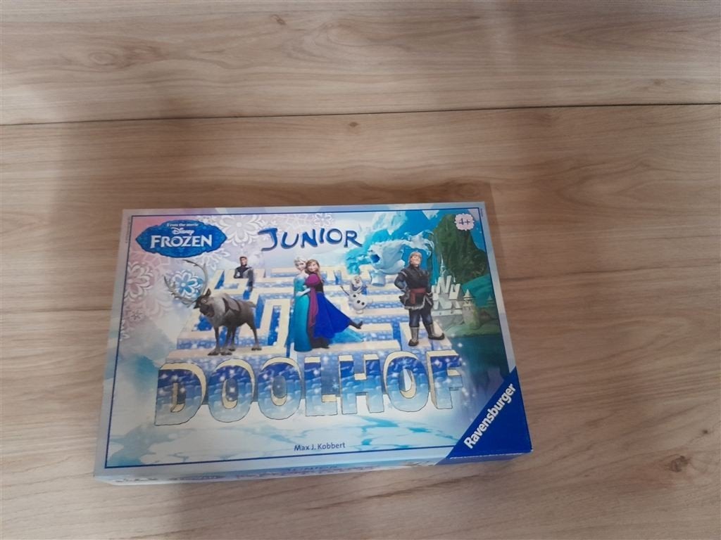 Junior doolhof disney frozen - s1527, Verzenden, Zo goed als nieuw
