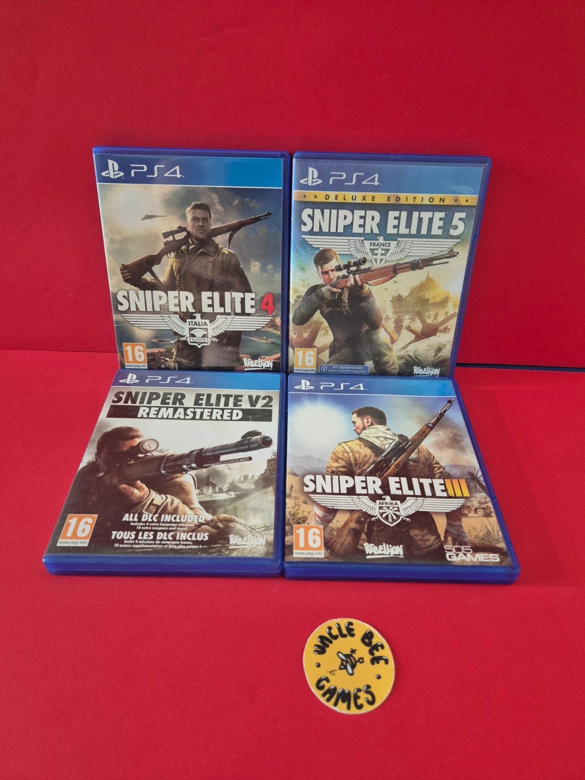 Sniper Elite Collection, Spelcomputers en Games, Games | Sony PlayStation 4, Online, Shooter, Verzenden, 1 speler