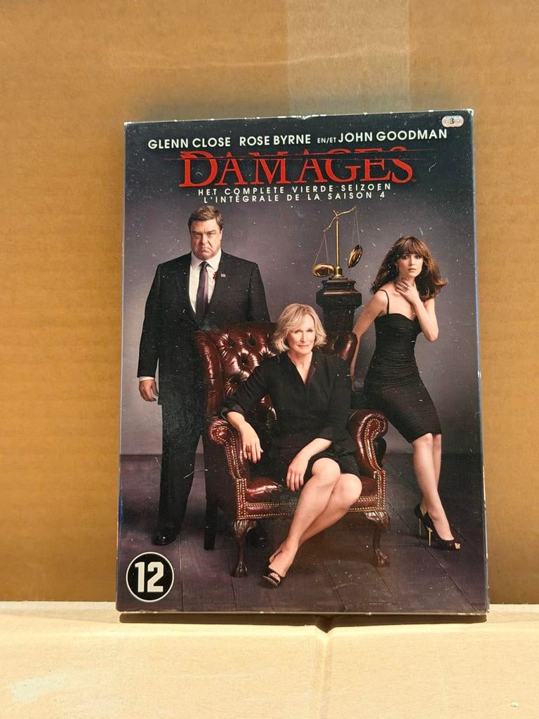 Damages Seizoen 4 DVD Box - Juridische Thriller, Vanaf 16 jaar, Boxset, Drama, Ophalen of Verzenden