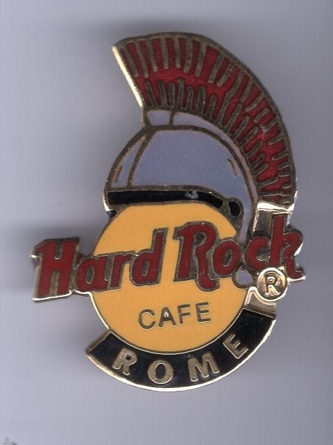 Hardrock cafe Rome email romeinse helm PIN ( BLAD3_322), Ophalen of Verzenden, Zo goed als nieuw, Stad of Land, Speldje of Pin