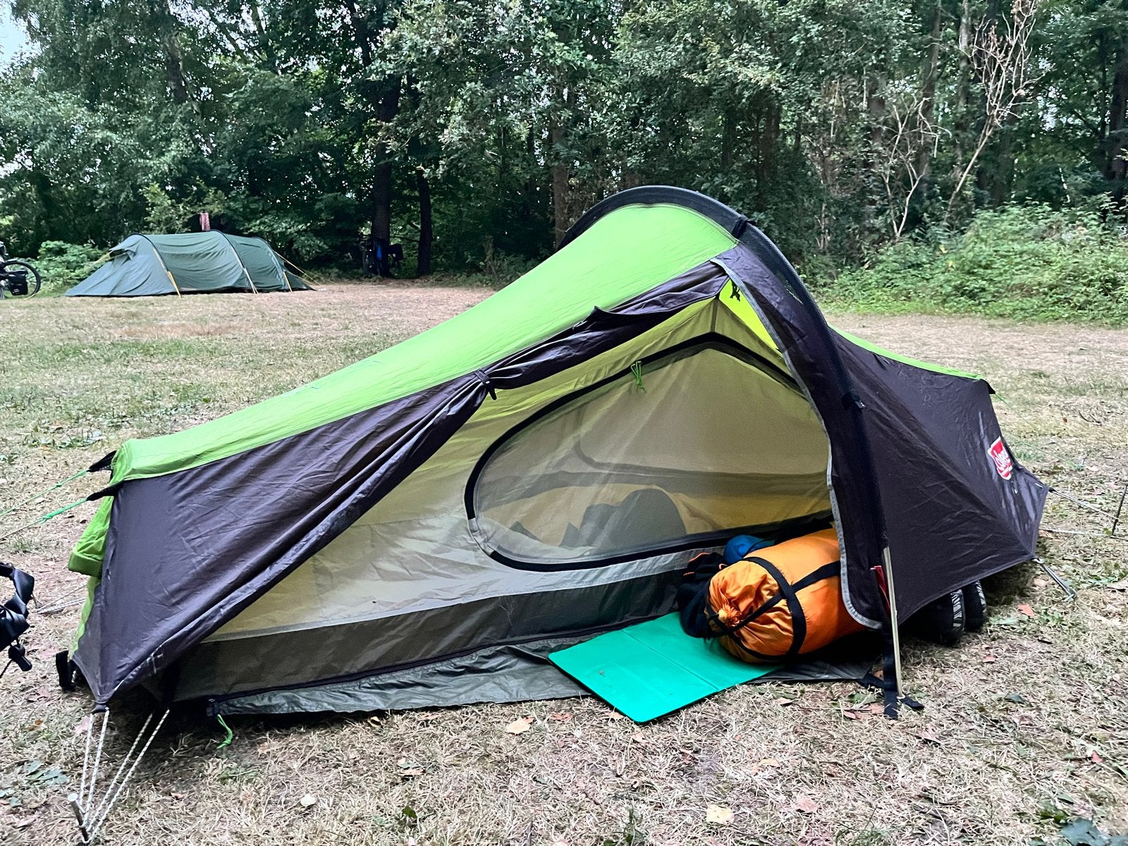 Lichtgewicht Coleman eenpersoons trekkingtent te huur, Caravans en Kamperen, Tenten, Ophalen of Verzenden, Gebruikt, Tot en met 2