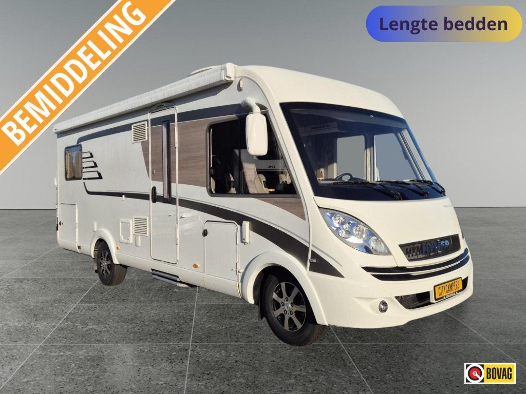 Hymer B678 PremiumLine 25833 KM / Nieuwstaat !, Caravans en Kamperen, Integraal, Achteruitrijcamera, Fiat, Tot en met 2