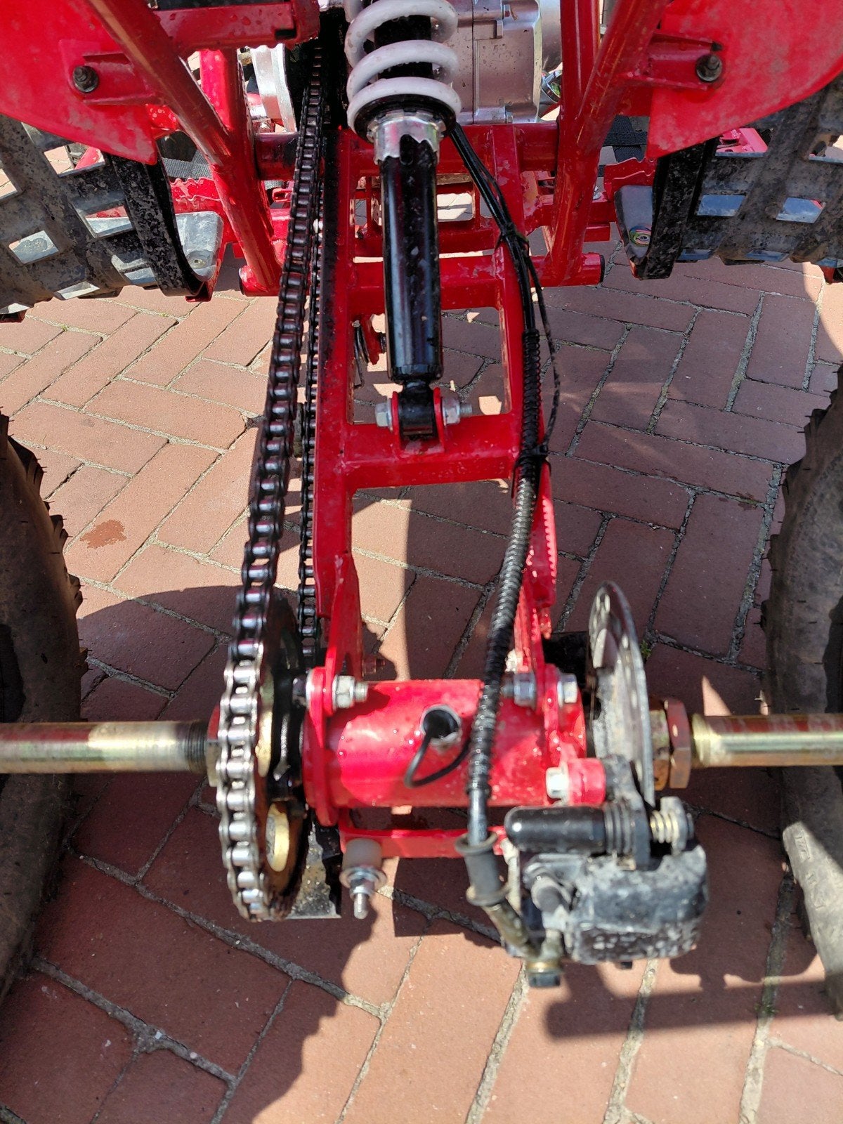 Quad, Ophalen