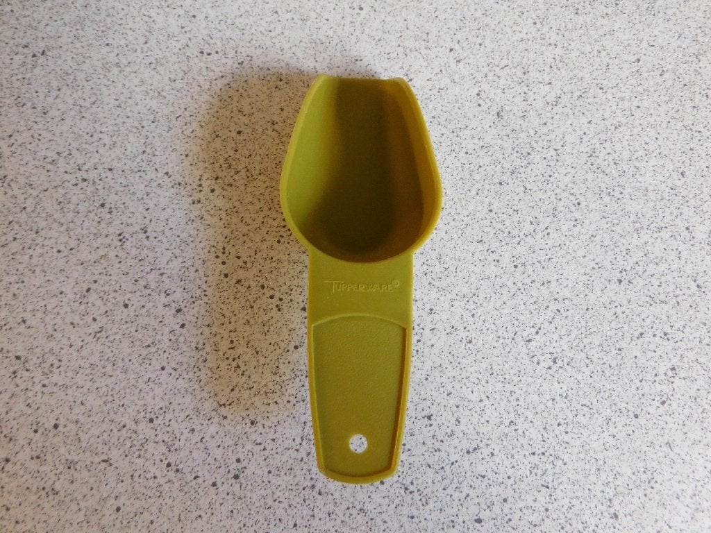 Tupperware Keukenhulpje Maatschepje Mos Groen, Ophalen of Verzenden, Zo goed als nieuw, Groen, Overige typen