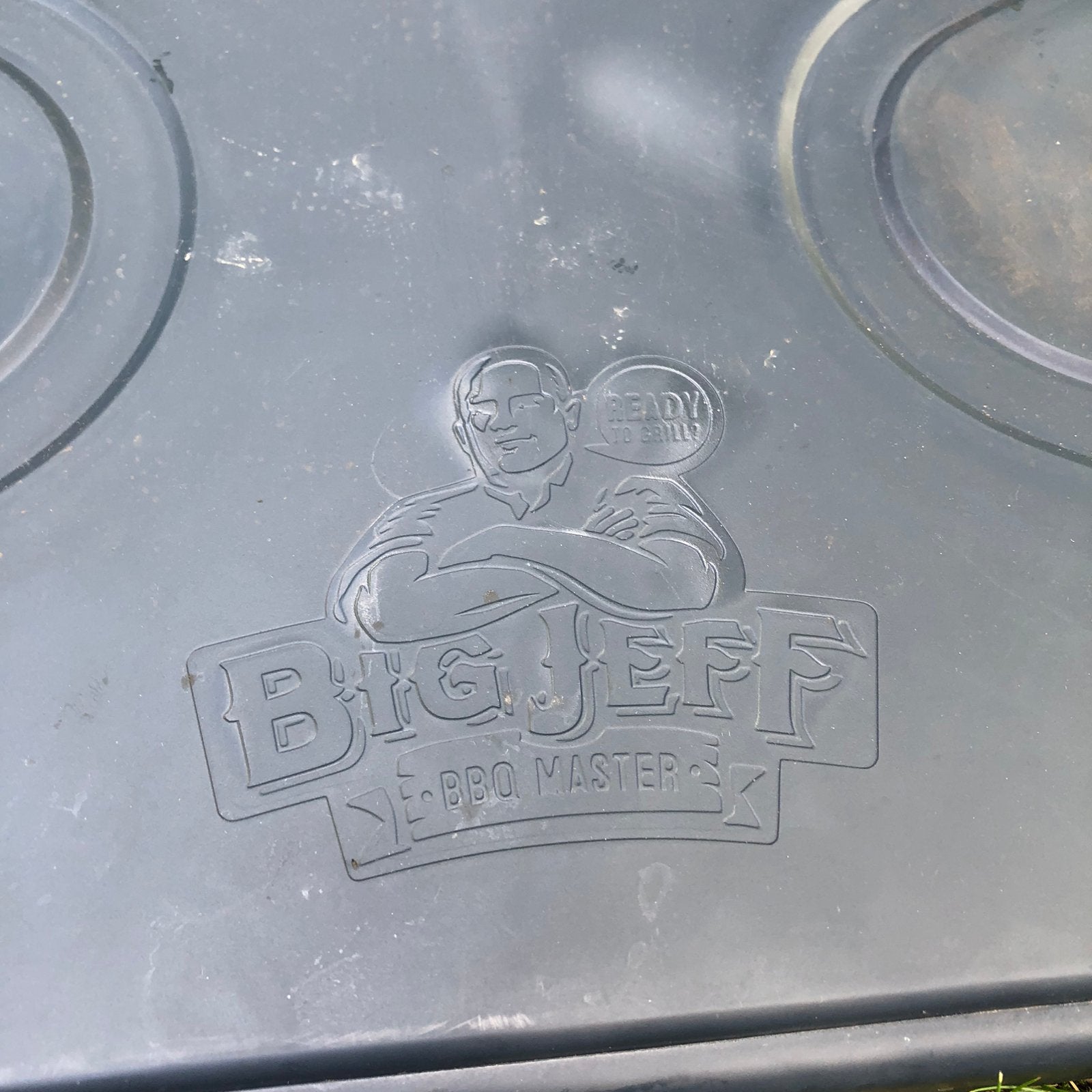 Big Jeff barbecue houtskool (op poten), Tuin en Terras, Houtskoolbarbecues, Ophalen of Verzenden, Gebruikt
