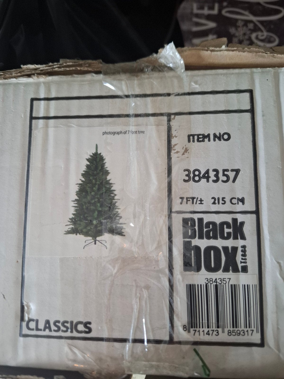 Kerstboom blackbox 215cm, Diversen, Ophalen, Gebruikt