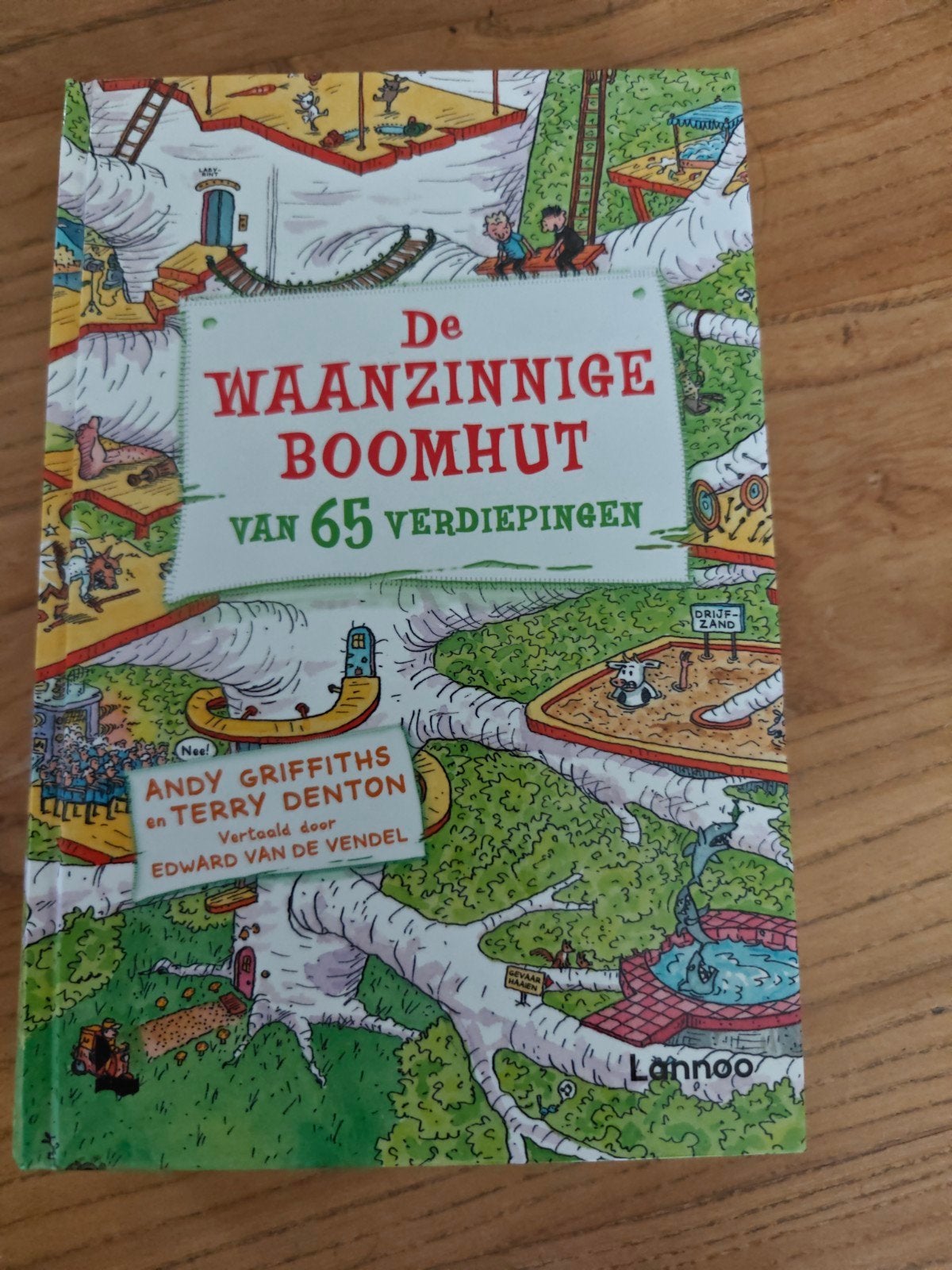De waanzinnige boomhut van 65 verdiepingen - Andy Griffiths, Boeken, Ophalen of Verzenden, Zo goed als nieuw, Andy Griffiths, Fictie