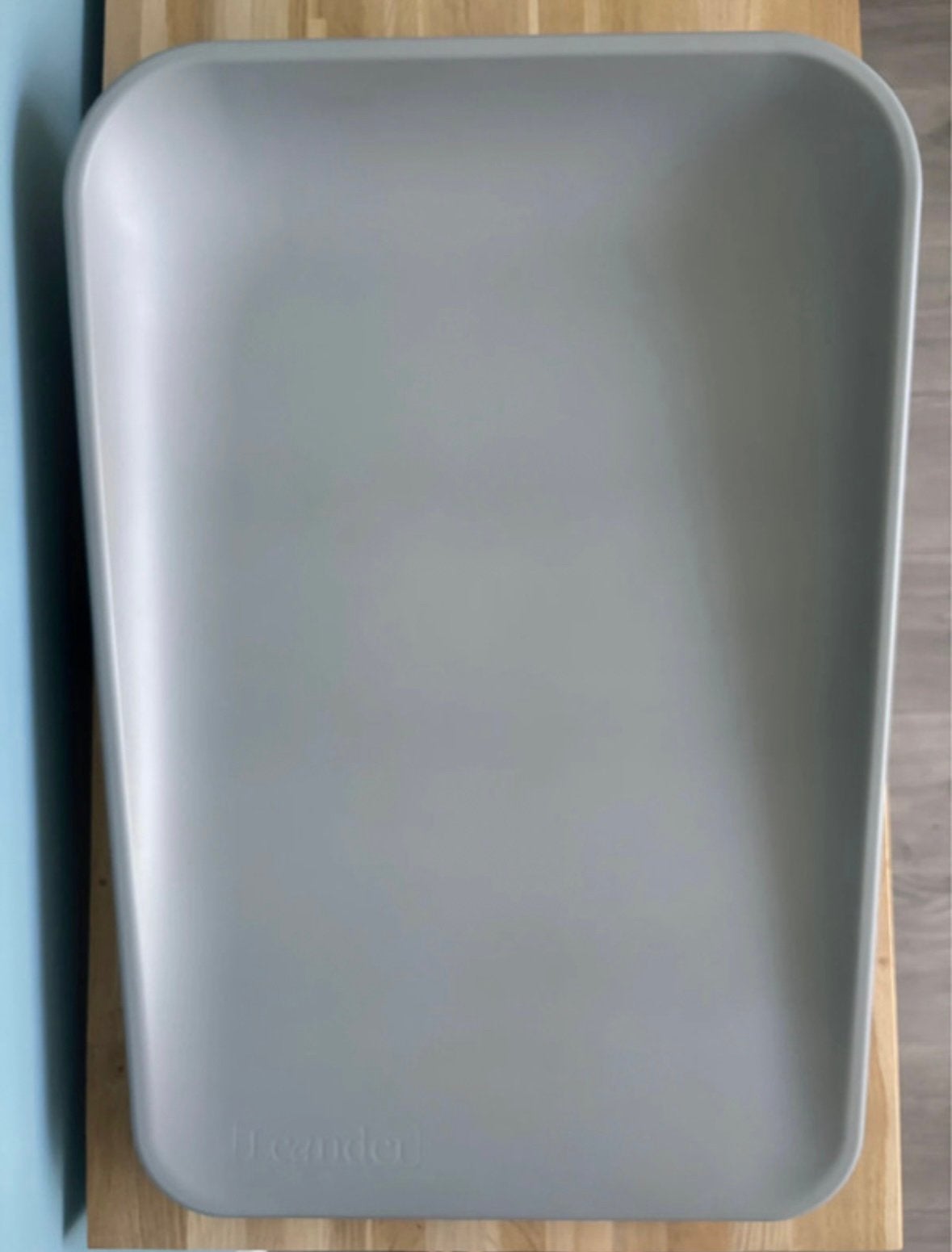 Waskussen aankleedkussen leander pearl grey, Ophalen of Verzenden, Zo goed als nieuw